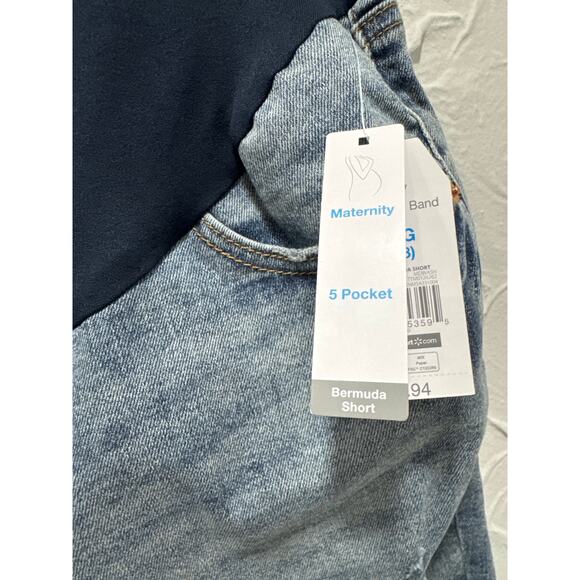 Time and Tru Maternity Jeans Shorts - Size: XXL - Picture 3 of 6